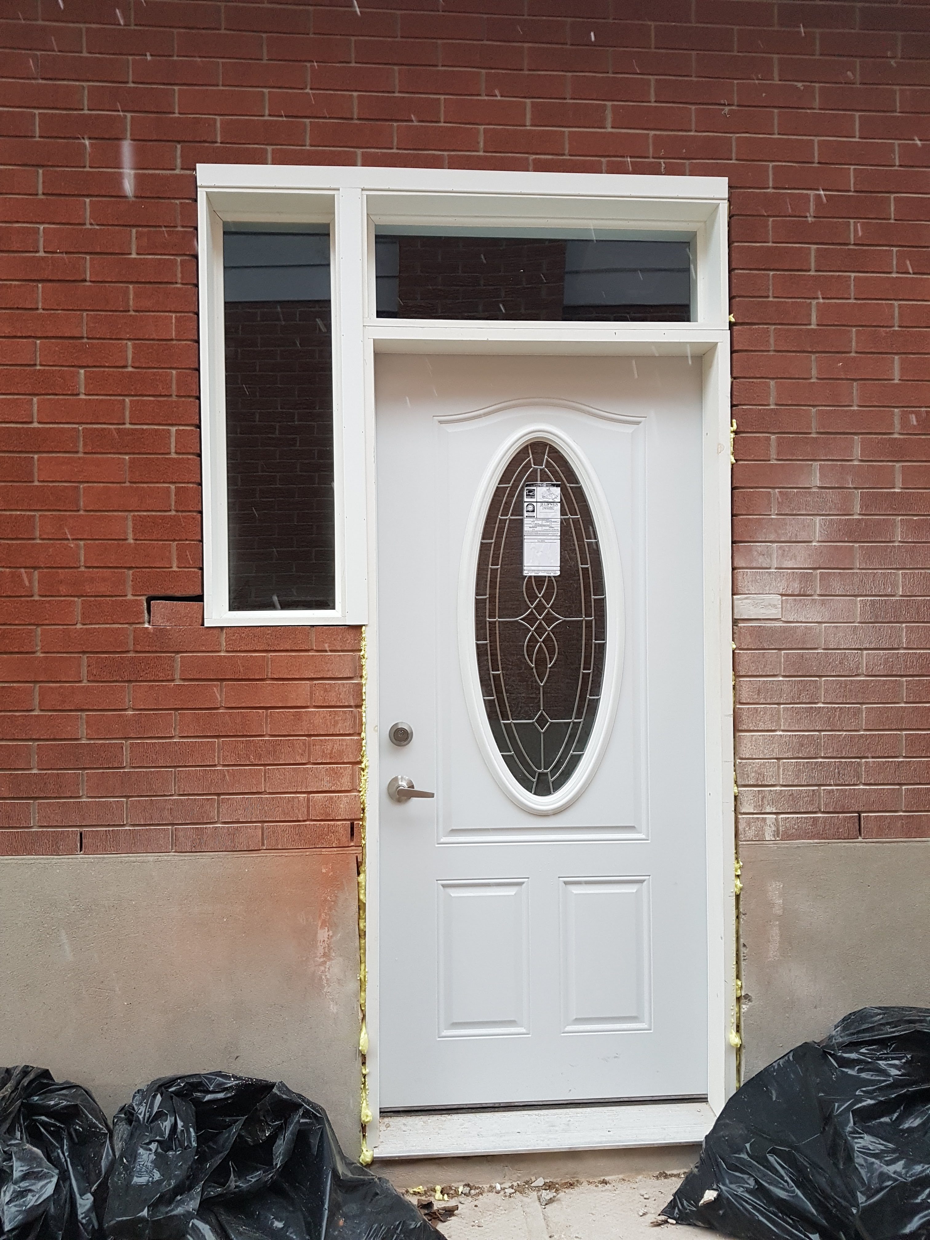 Replacing a window with a door – Brilliant Construction