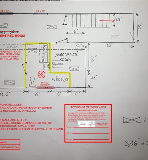 05 Plan to finish the basement